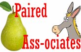 Paired Assoicates