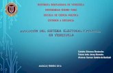 Evolucion Sistemas Electorales y Partidos Politicos en Venezuela