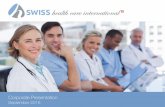 Swiss Health Care International, quality medical tourism in Switzerland and worldwide