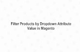Filter Products by Dropdown Attribute Value in Magento