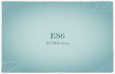 ES6 ECMA2015