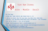 Viet Nam Stones- Basalt - Granite - Marble