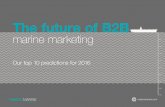 The future of B2B marine marketing