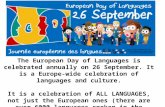 European day of languages ppp