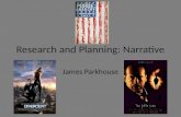 Research and Planning: Narrative