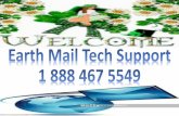 Earth mail tech support 1 888 467 5549