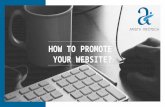 7 Tips to Promote Your Website