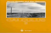 Calculus II - Jerold Marsden, Alan Weinstein
