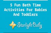 5 Fun Bath Time Activities For Babies And Toddlers