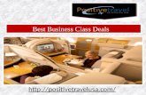 Offer Best Business Class Deals