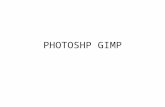 Photoshp gimp slideshare