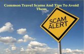 Common Travel Scams And Tips To Avoid Them