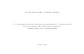 Environmental and Social Assessment Procedures