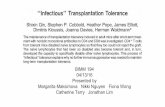Immunology Presentation - "'Infectious' Transplantation Tolerance"