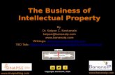 Business of IP- A Presentation by Dr. Kalyan C. Kankanala at CII Vizag