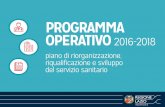 Programma Operativo 2016-2018