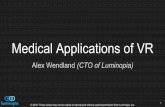 Medical Applications of Virtual Reality - Alex Wendland