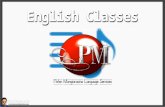Introduction to English Classes