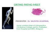 Ortho Patho Meet on Fibrous Dyspalsia by Dr. Saumya Agarwal