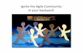 How to ignite the agile community in your backyard!