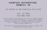 Fountain Restoration Memphis TN 816-500-4198