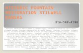 Historic Fountain Restoration Stilwell Kansas 816-500-4198