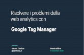 SEMrush Risolvere i problemi della web analytics con Google Tag Manager