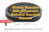 Irobot roomba 880 vacuum cleaners