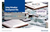 Using Virtualizer Development Kits