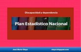 Plan estadístico nacional. discapacidad y dependencia.