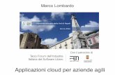 Applicazioni Cloud per Aziende Agili