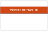 English language models