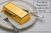 The Most Expensive Foods in the World