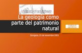 II Ciclo de seminarios sobre geología aplicada