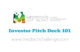 Investor pitch deck 101