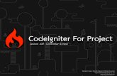 CodeIgniter For Project : Lesson 104 - Controller & View