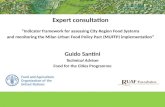 Consultation to assess city region food systems and monitor the Milan Urban Food Policy Pact