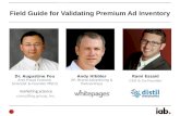 Field Guide for Validating Premium Ad Inventory