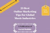 25 best online marketing tips for global music industries