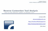 (130216) #fitalk   reverse connection tool analysis
