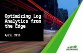 Log Analytics Optimization
