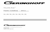 Geringhoff ersatzteilliste sun lite  - 2011 parts catalog