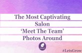 The Most Captivating Salon ‘Meet The Team’ Photos Around