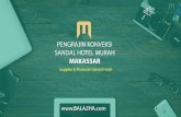 Pengrajin Konveksi Sandal Hotel Murah Makassar