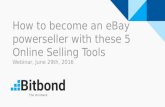 Become an eBay Powerseller with these 5 Online Selling Tools