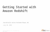 Getting Started with Amazon Redshift - AWS July 2016 Webinar Series