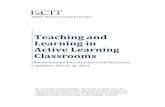 “Teaching and Learning in Active Learning Classrooms” – CMU