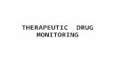 Therapeutic  drug monitoring