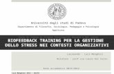Biofeedback per la gestione dello stress nei contesti organizzativi