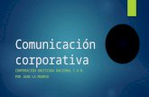 Comunicación corporativa la madrid marzo 9